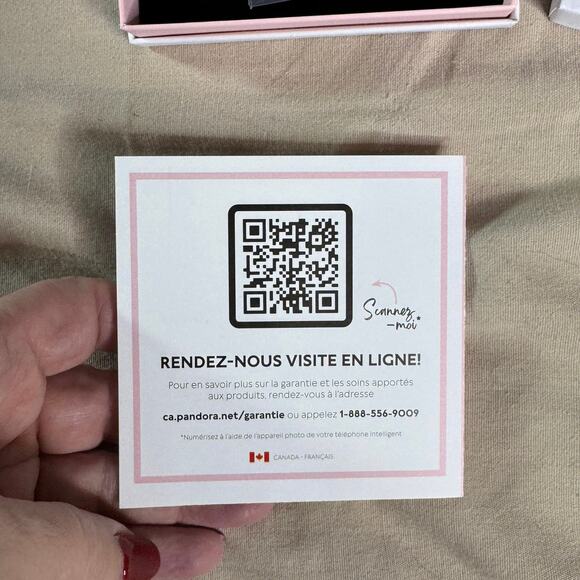 Pandora Sparkle & Hearts Ring 14k rose gold plating Size 7 New in Bag - Picture 10 of 11